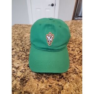 MiLB Norfolk Tides Minor 2021 New Green Fathers Day Promo Strap Back Hat